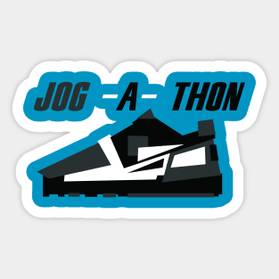 Jog-A-Thon Running Shirt Sticker